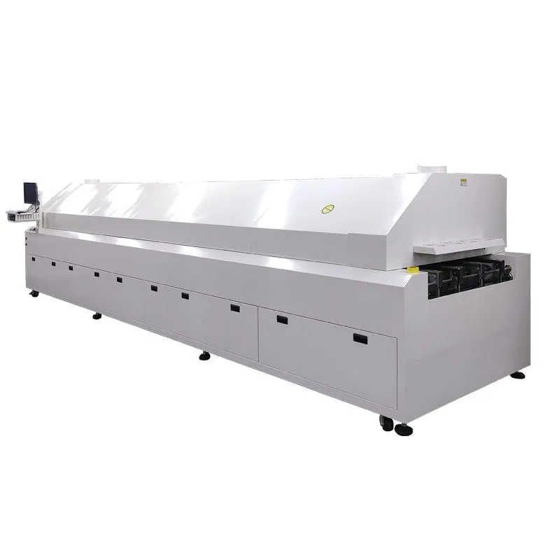 8 Zone Industrial SMD Reflow Oven for PCB Assembly