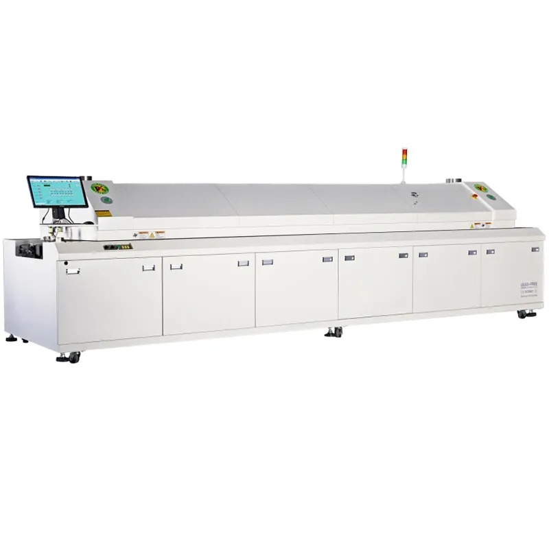 High-Efficiency 13-Zone Reflow Oven for LED Tube SMT Assembly